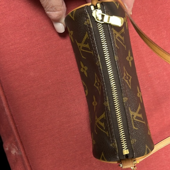 EUC Louis Vuitton 1993 Papillon Cylinder Bag with Small Cylinder Coin Bag - Picture 14 of 15